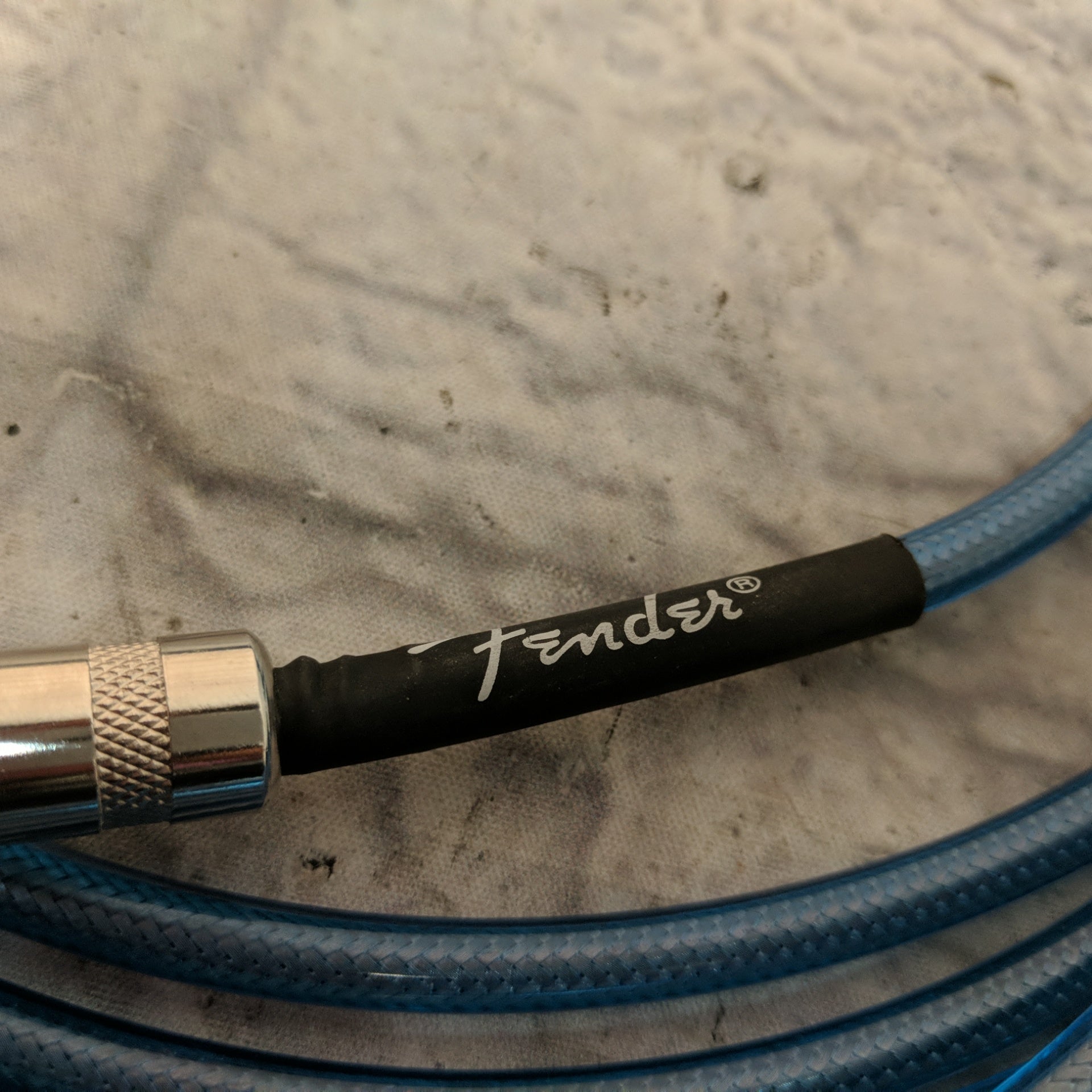 Fender Blue 15' Fender Guitar Cable