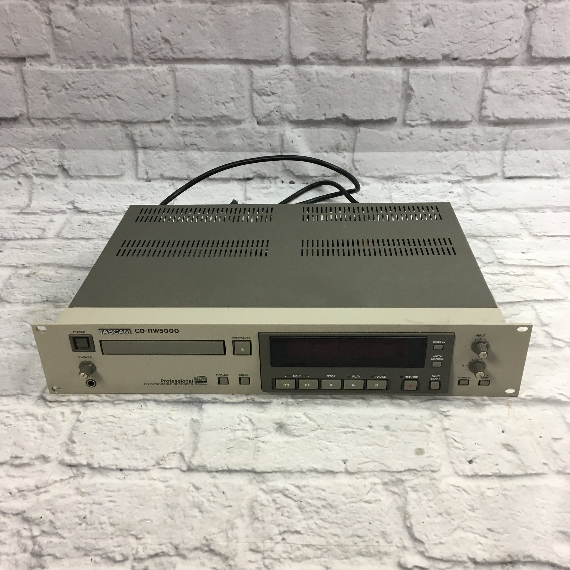 Tascam CD-RW5000 Rack Mountable Recorder