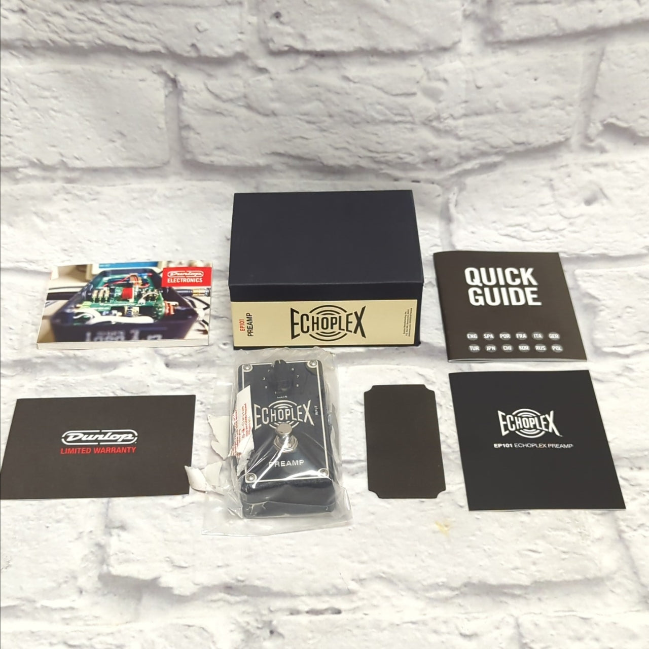 Dunlop MXR EchoPlex Preamp EP101 Pedal Reproduction of EP-3