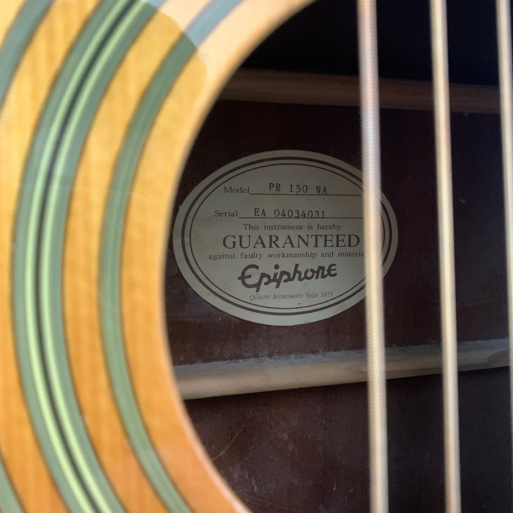 Epiphone PR-150 Acoustic Guitar