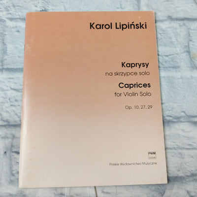 Karol Lipinski Caprices for Violin Solo