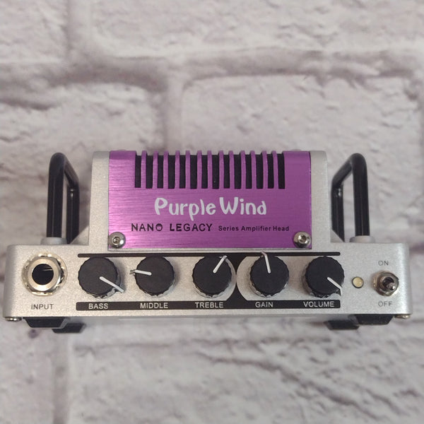 Hotone Purple Wind Nano Legacy Mini Guitar Amp Head - Evolution Music