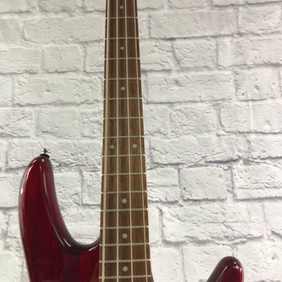 Ibanez GSR200 4-String Bass Guitar Trans Red