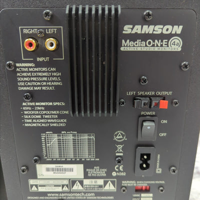 Samson MediaOne 4a Active Studio Monitors (Pair)