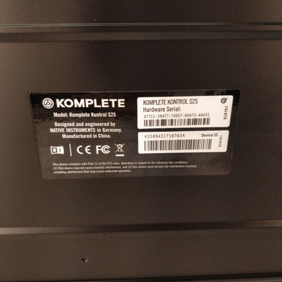 Native Instruments Komplete Kontrol S25