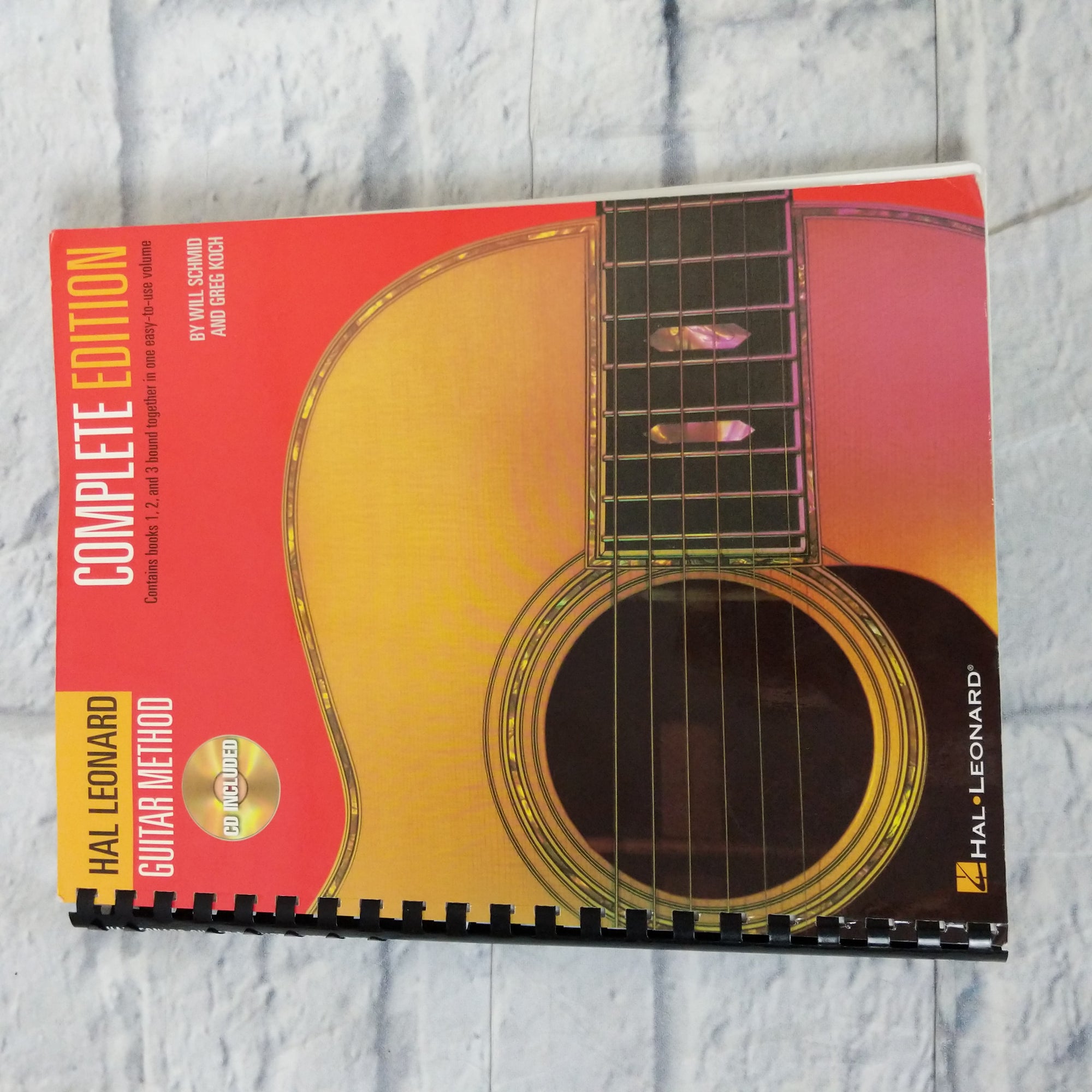 Hal Leonard - Guitar Method 2nd Edition Instructional Book and CDs - Multi