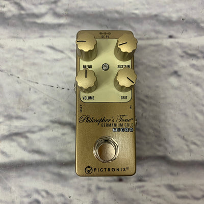 Pigtronix Philosopher's Tone Germanium Gold Micro Compressor