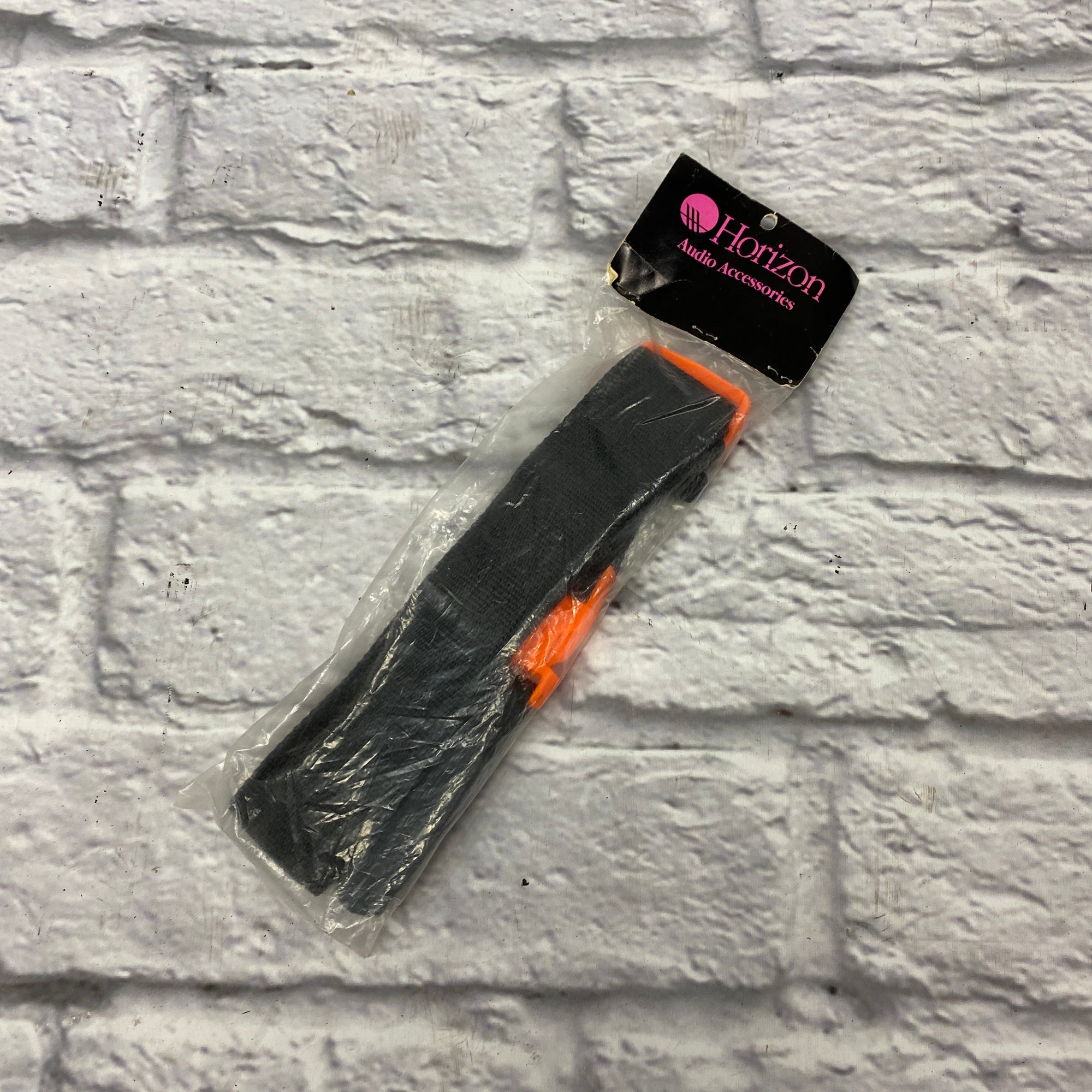 Horizon Black/Orange Guitar Strap