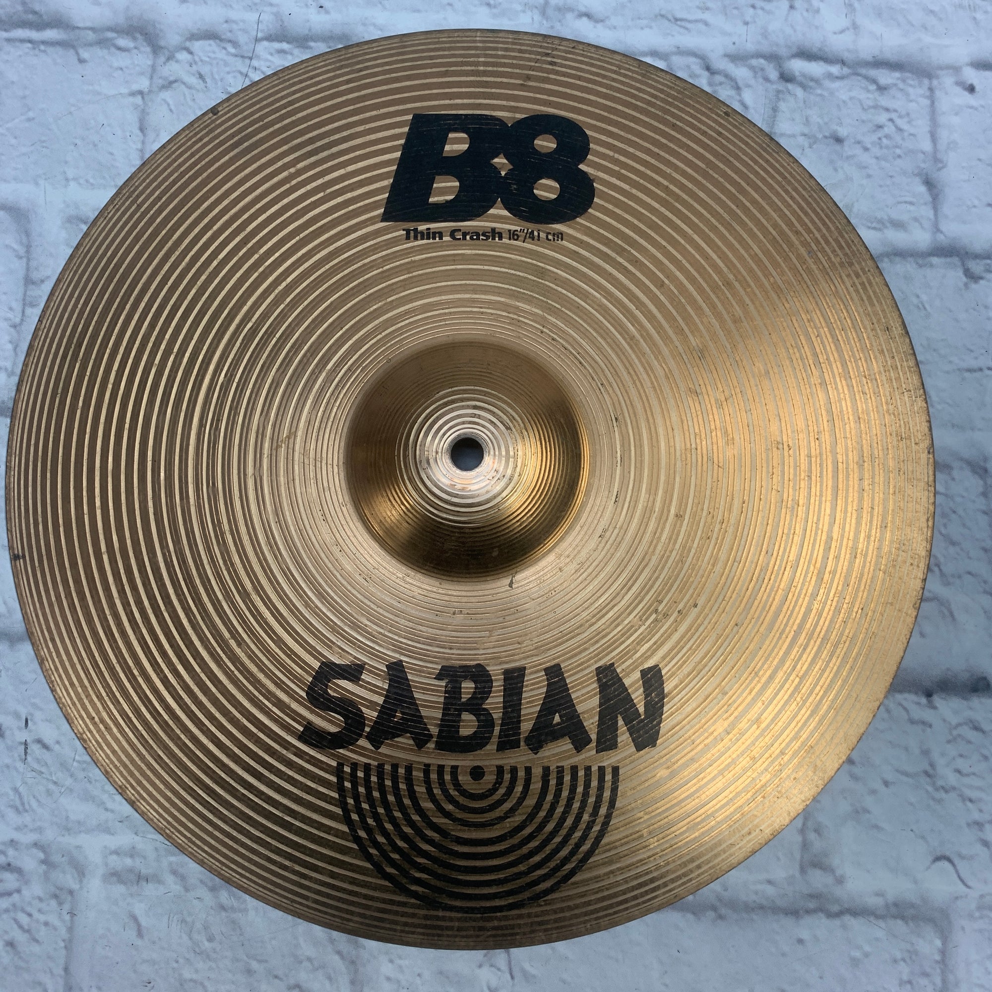Sabian 16 B8 Thin Crash Cymbal