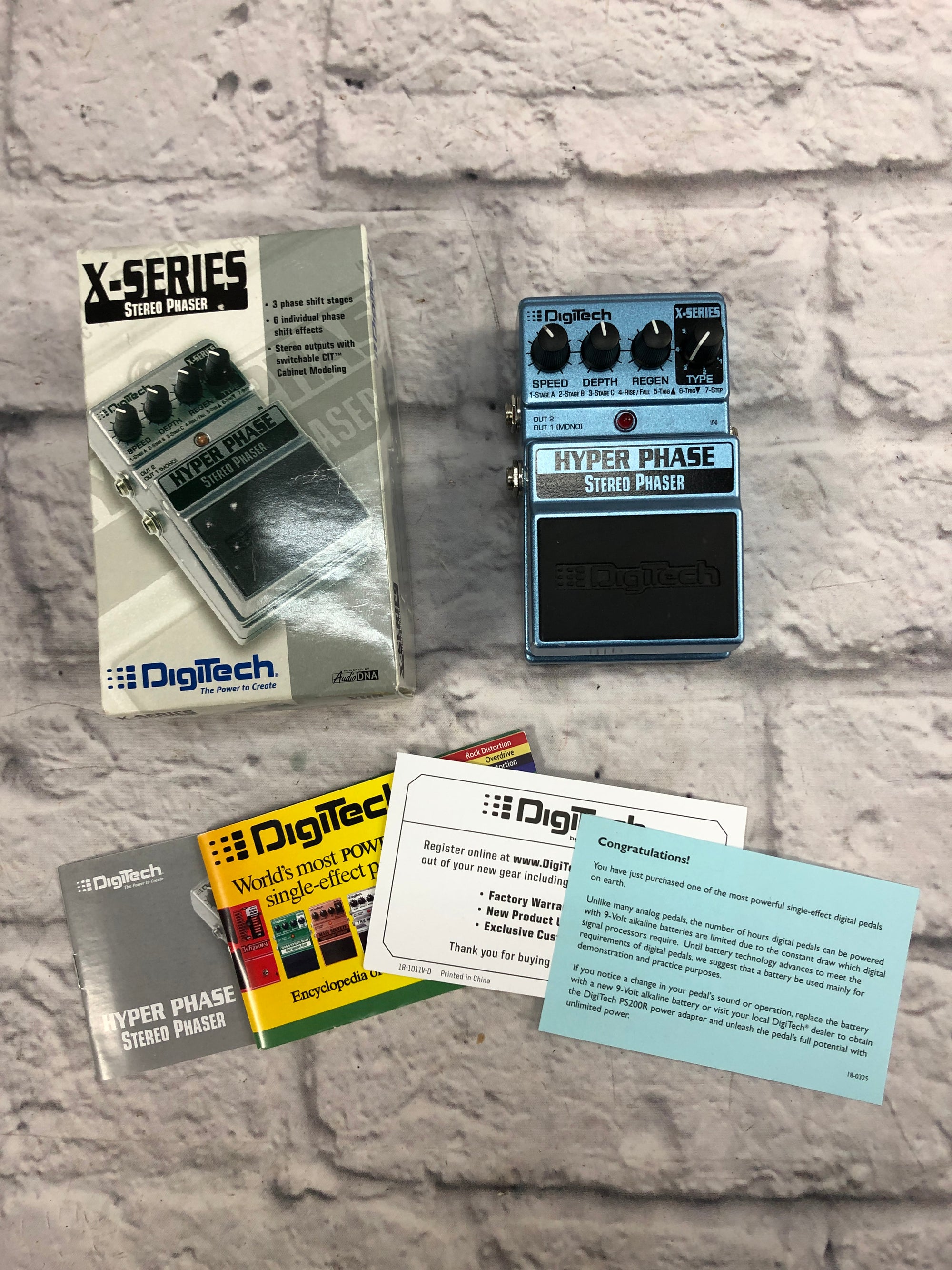 Digitech X Series Phaser Pedal