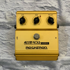 ROCKTRON AUSTIN GOLD OVERDRIVE クリーンブースター Rocktron Austin Gold Overdrive - Evolution Music