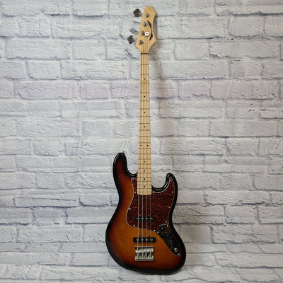 Dean Juggernaut 4-String Bass 3 Tone Tobacco Sunburst