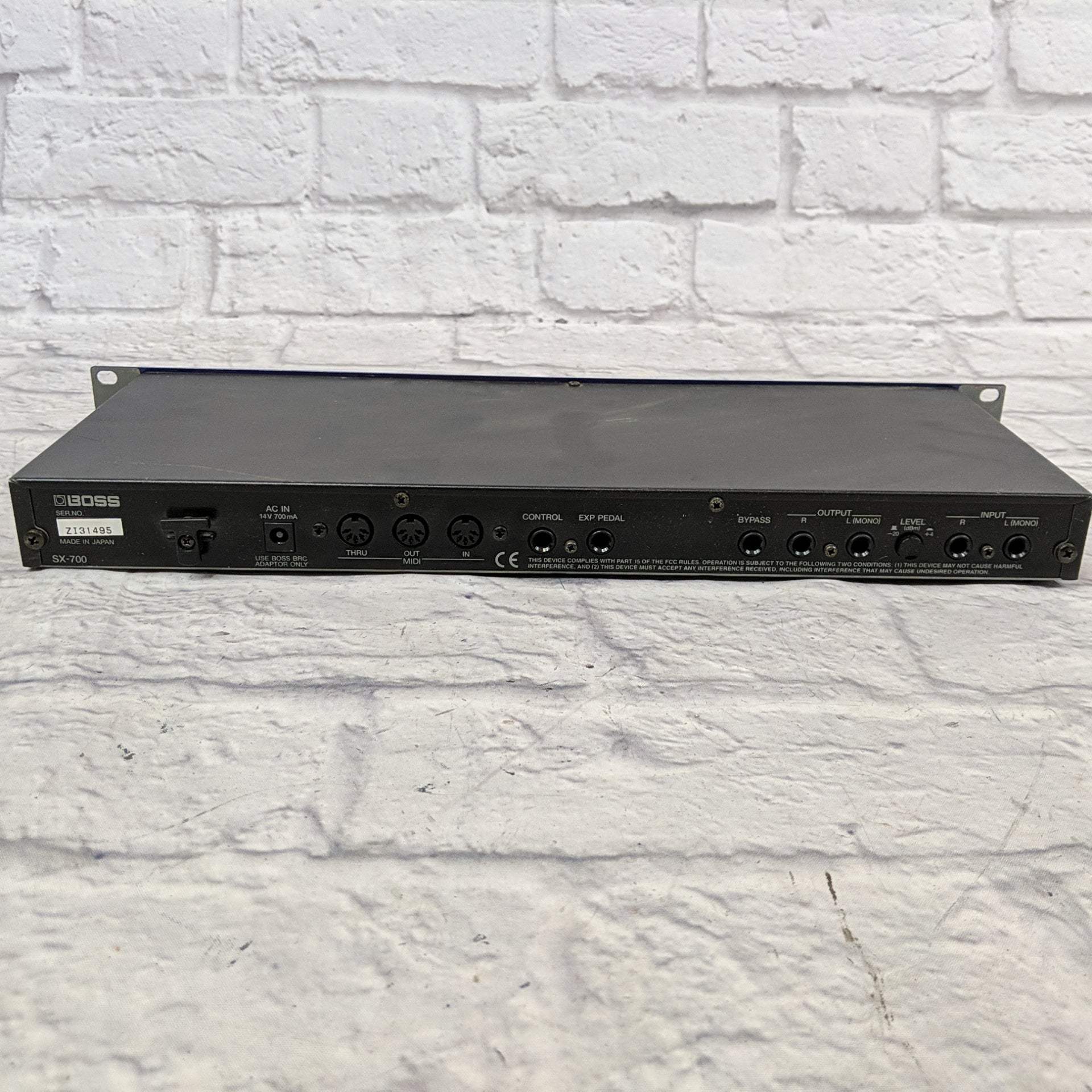 Boss Rack Fx Boss SX-700 Effects Processor Rack Unit - New Old Stock! - Evolution Music