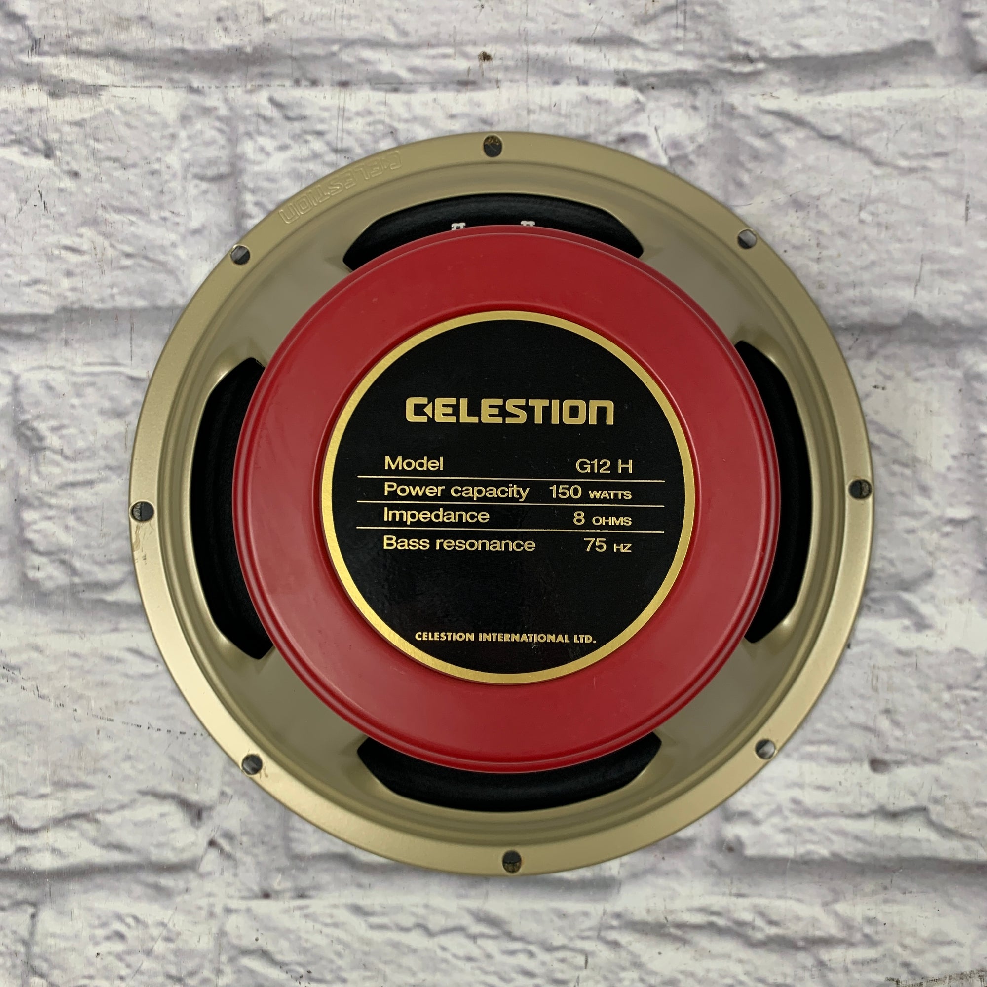 Celestion G12H-150 Redback 8 ohm 12" 150W High Power Guitar Speaker T6328