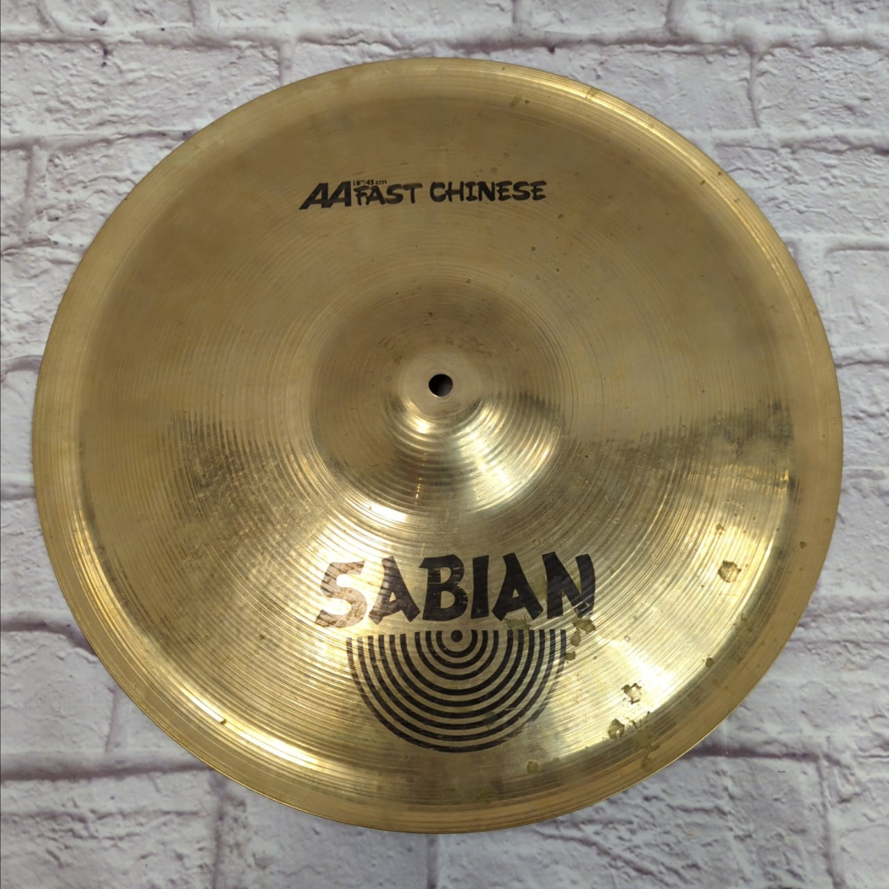数量限定格安SABIAN 18” AA China パーカッション・打楽器