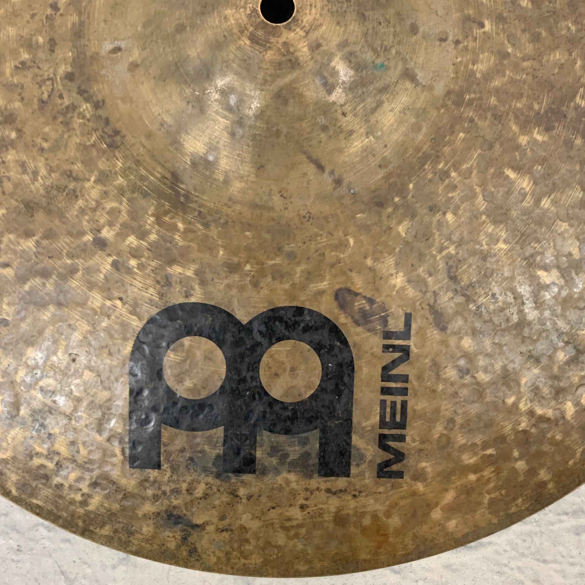 Meinl 18" Dark Crash (Repaired Crack) Cymbal AS IS