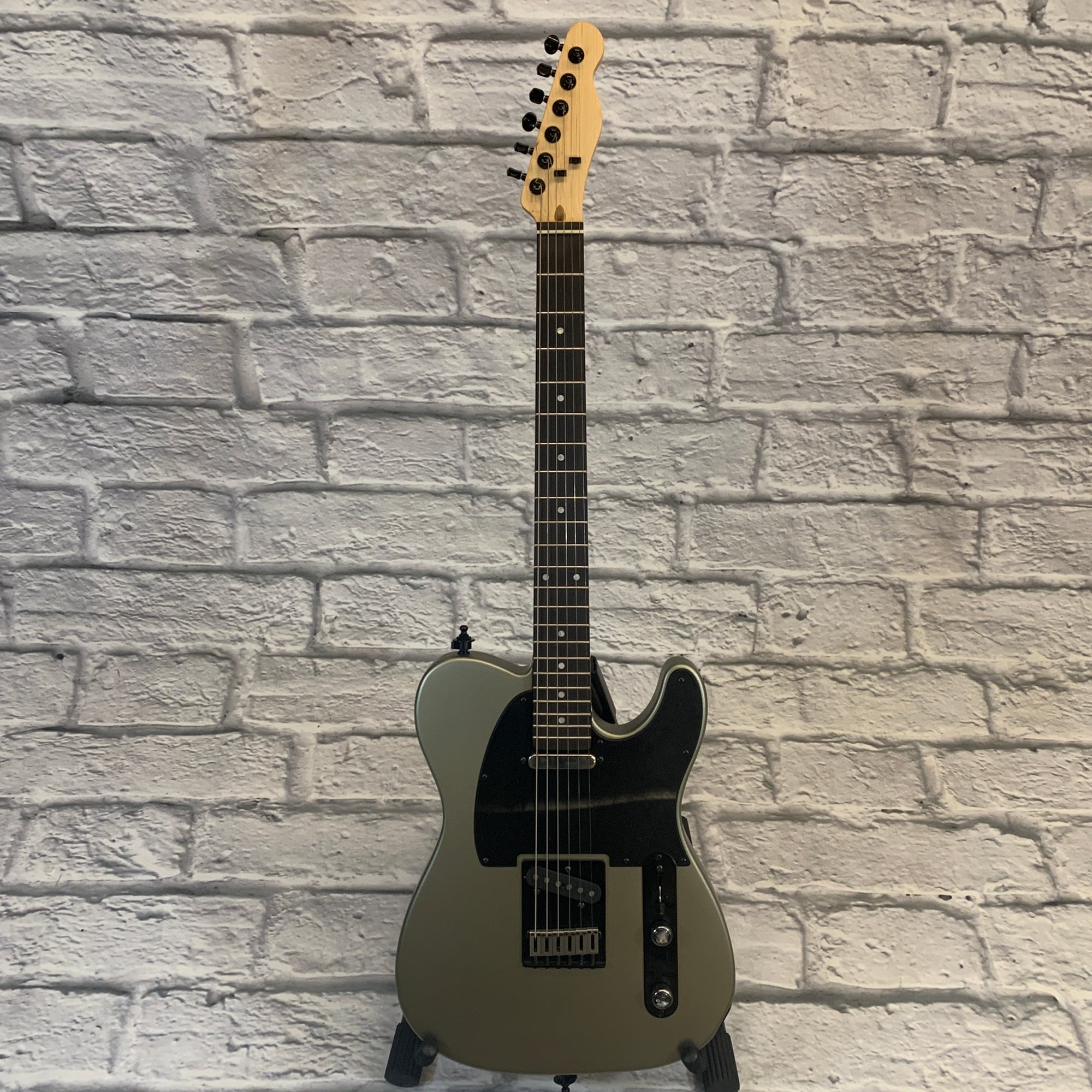 R&R Custom Handmade Pewter Tele Electric Guitar w/ Bare Knuckle Pickups