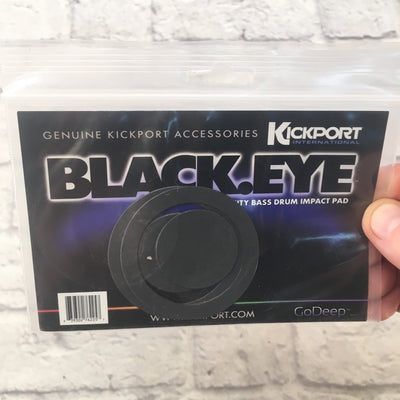 Kickport Black.Eye high Velocity Bass Drum Impact Pads (Set of 2)