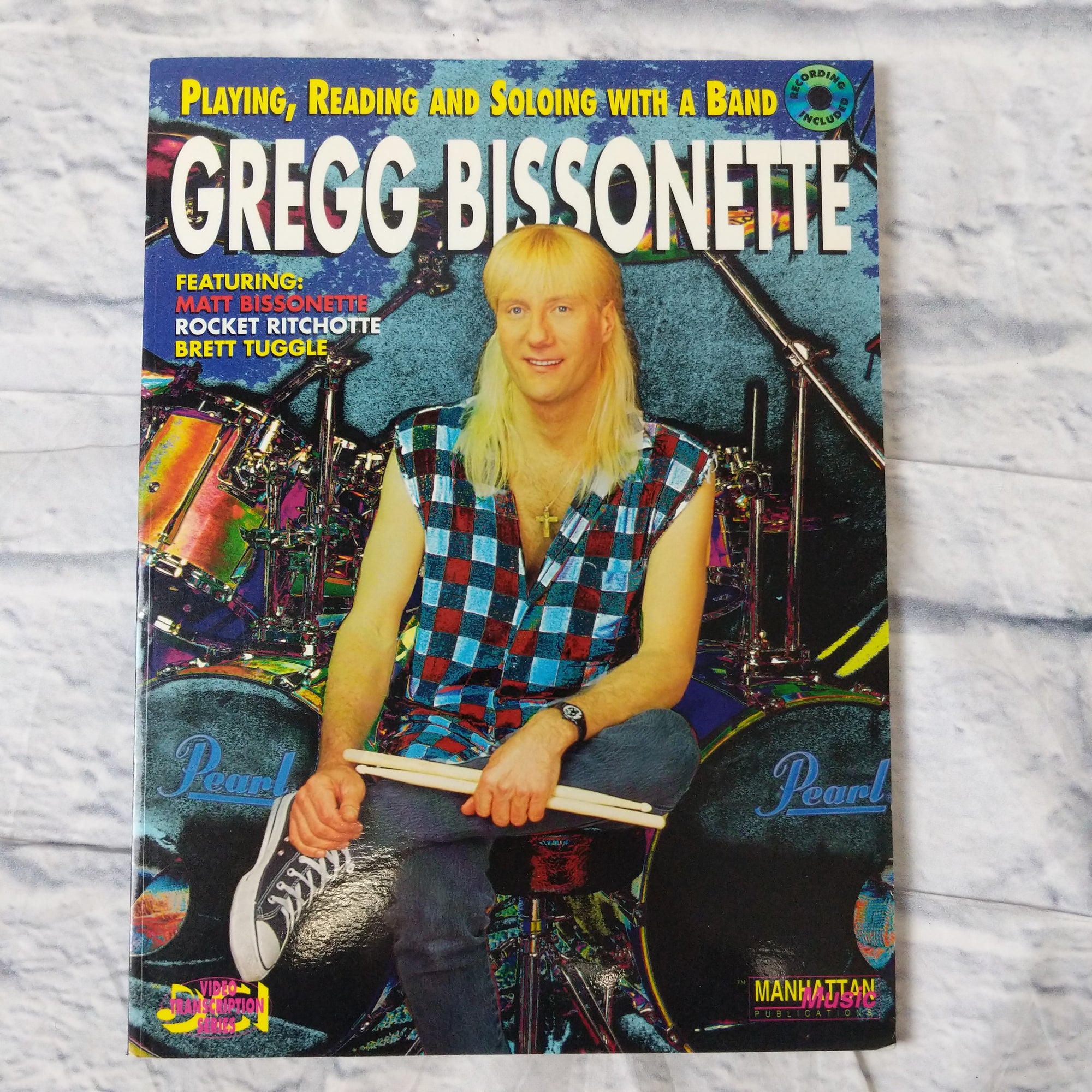Drum Instruction Gregg Bissonette Lot Of 2 Books With Cd ($49.90 Sticker Price)