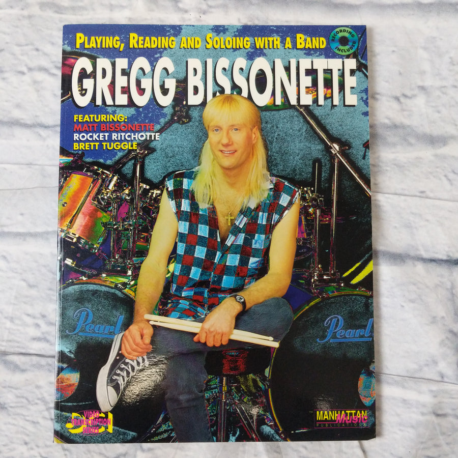 Drum Instruction Gregg Bissonette Lot Of 2 Books With Cd ($49.90 Sticker Price)