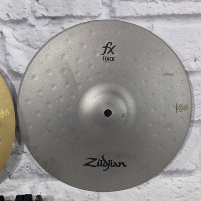 FX Stack 12 in Cymbal with mount (pair)