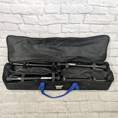 Samson Speaker Pole Stands w Carrying Case