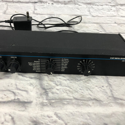 Alesis Microverb III Digital Reverb and Delay Rack Unit w/pwr supply
