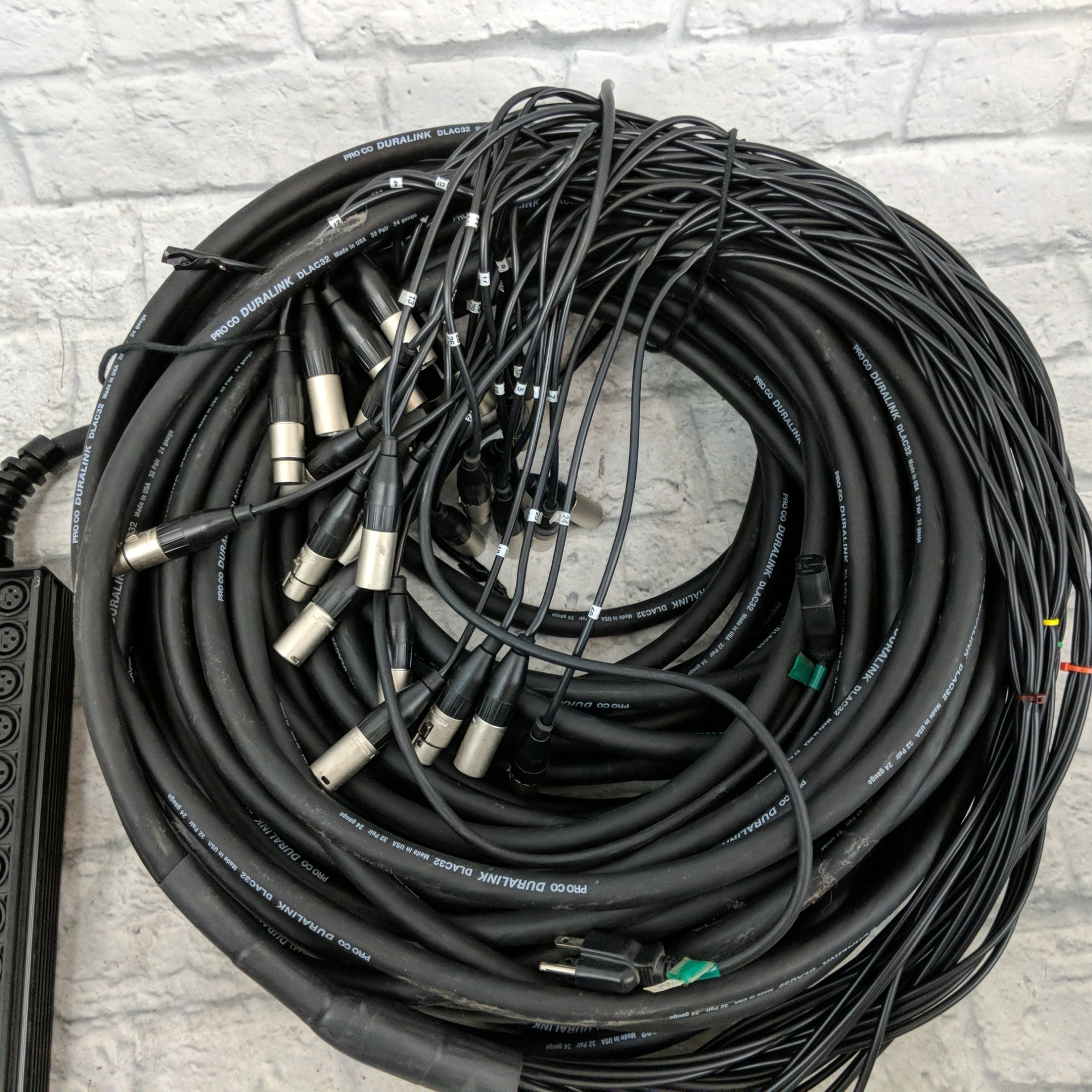 ProCo SMA2408FBX-150 StageMaster 24x8 Stage Snake with XLR Returns - 150ft