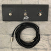 Peavey 6505 Three Button Footswitch with Cable
