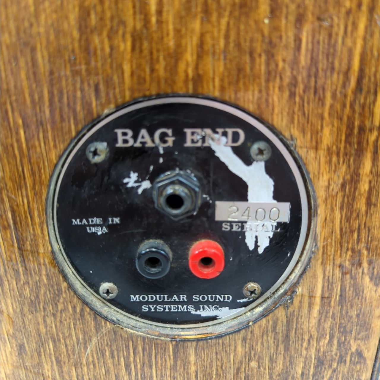 Bag End 1x15 Bass Cabinet Natural