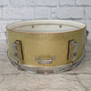 Vintage 1960s Ludwig No. 491 5x14" Silver Sparkle Pioneer 6 Lug Snare Drum