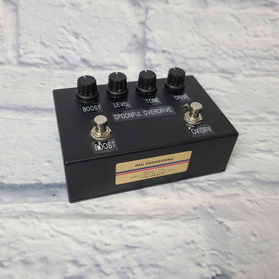 NAUEngineering Spoonful Overdrive Handmade Boost/Overdrive pedal for Electric Guitar AS IS