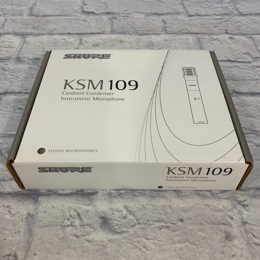 Shure KSM109 Cardioid Instrument Condenser Microphone