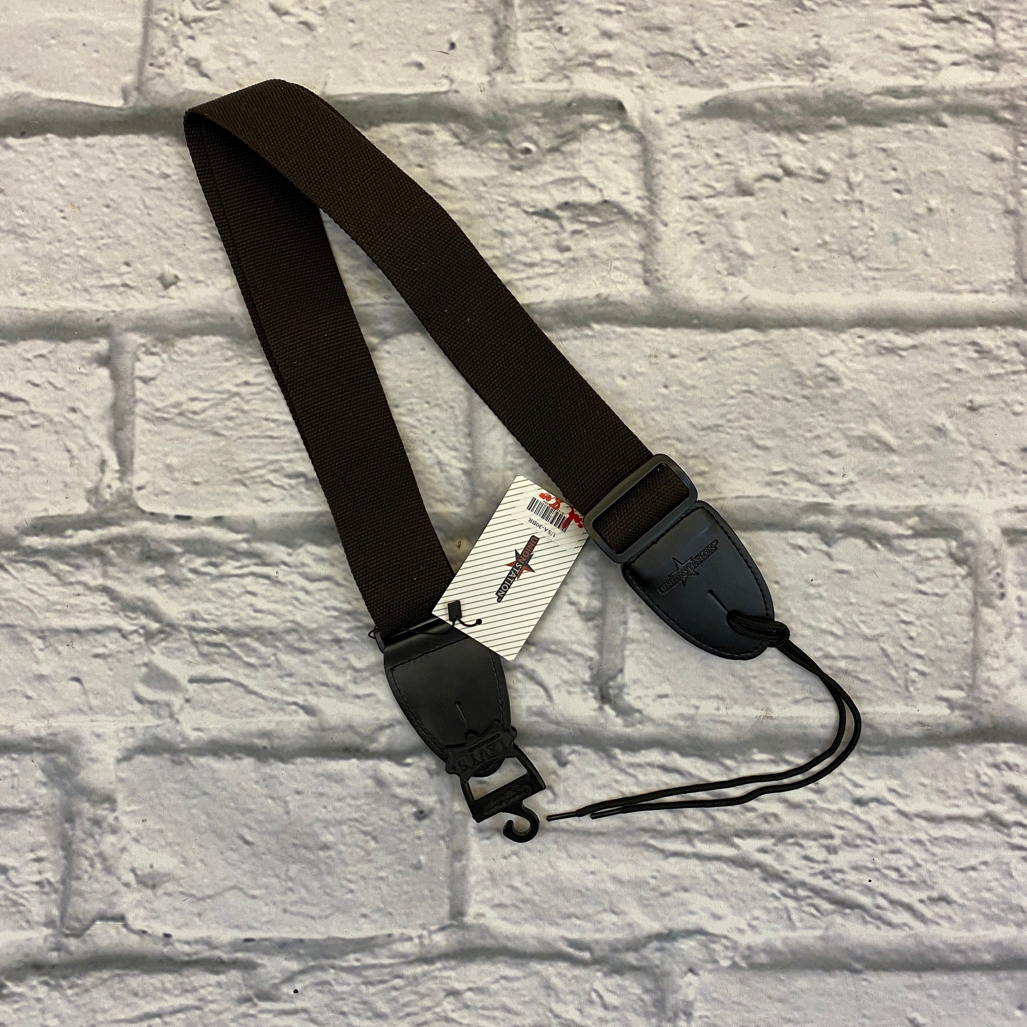 Union Station USA-30 BR Guitar Strap - Brown