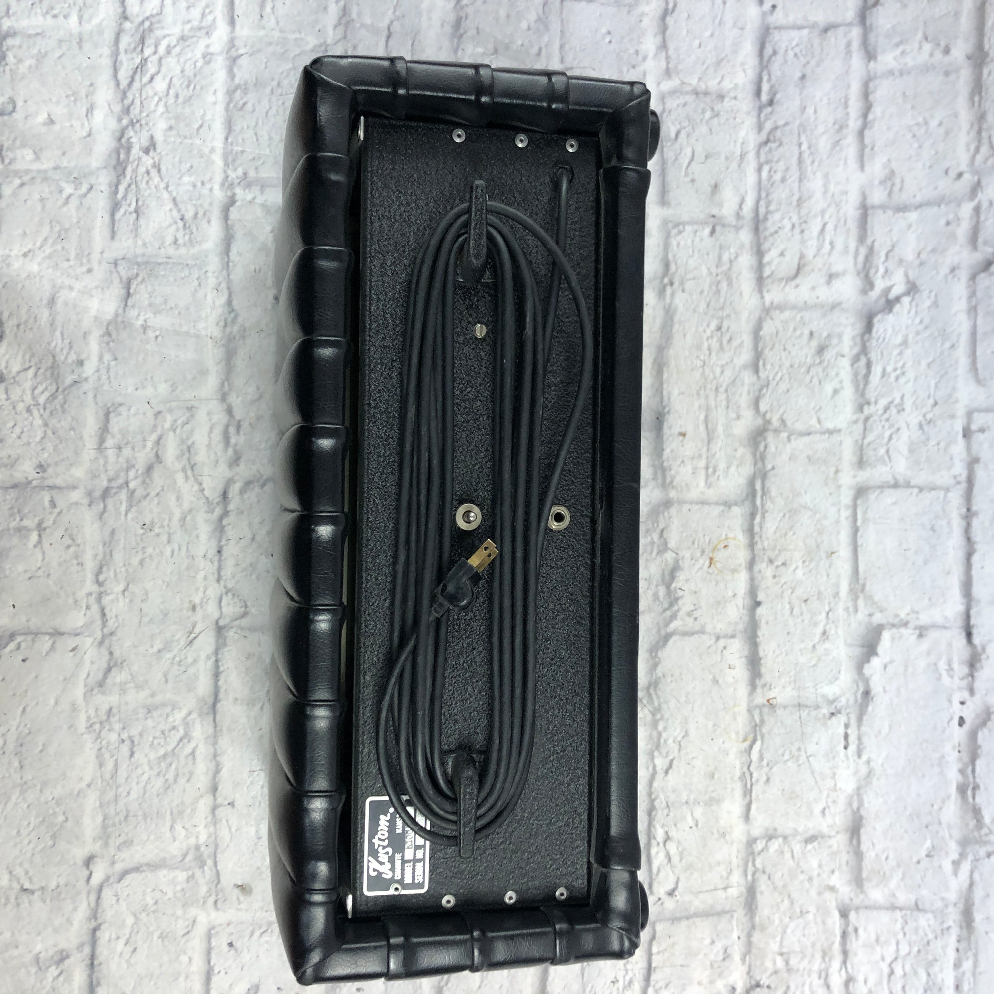 Kustom K100-1 Tuck & Roll Guitar Amp Head - Black