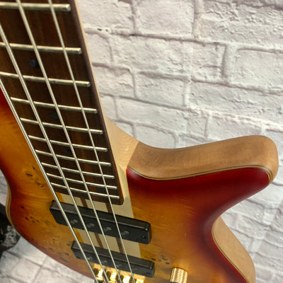Jackson Pro Series Spectra Cherry Burst 4 String Bass Guitar B-Stock