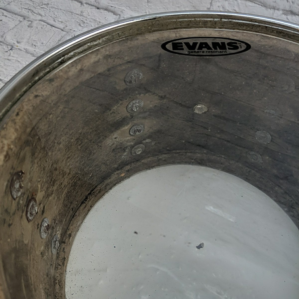 Slingerland Vintage 12 Silver Sparkle Tom