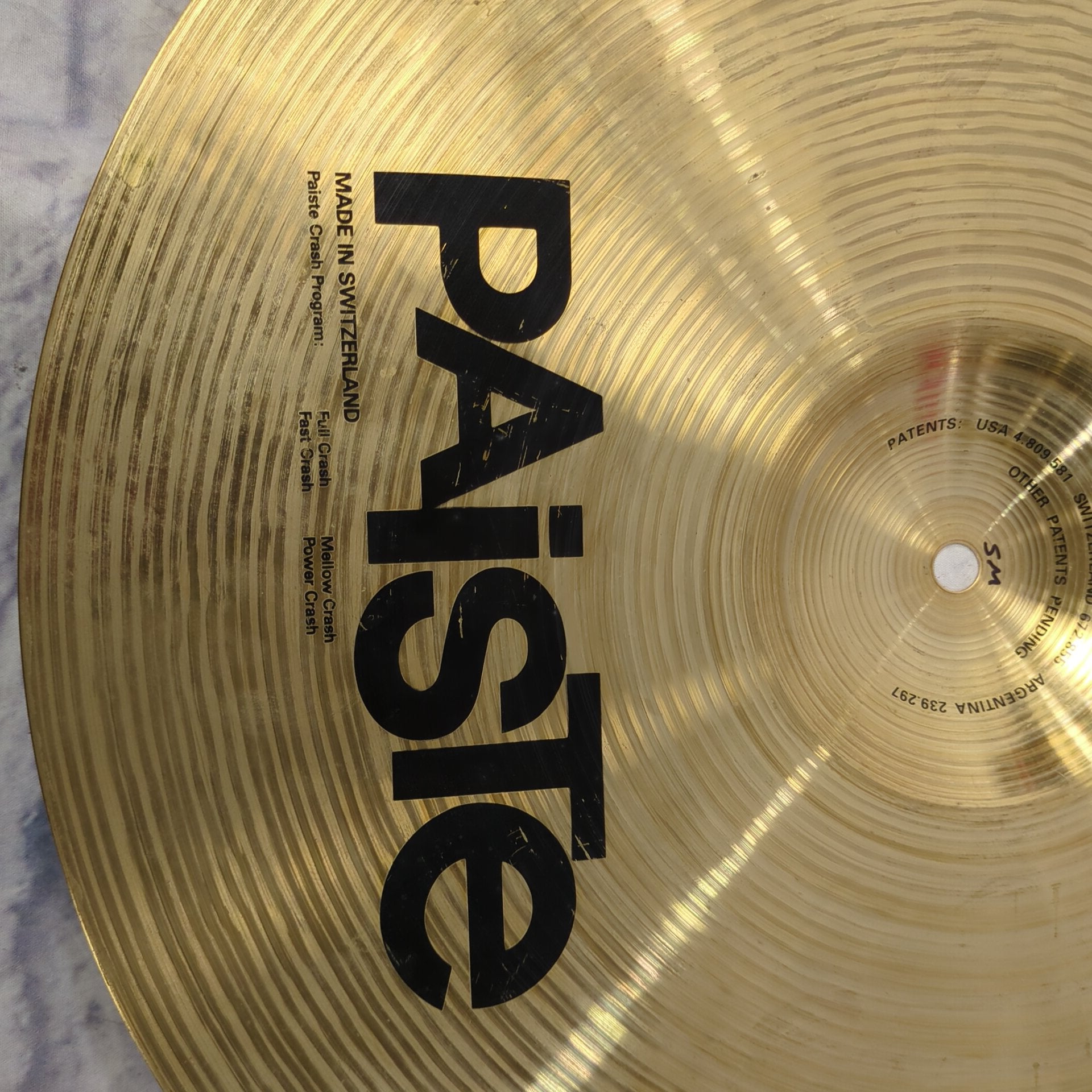 Paiste 18 Signature Mellow Crash Cymbal
