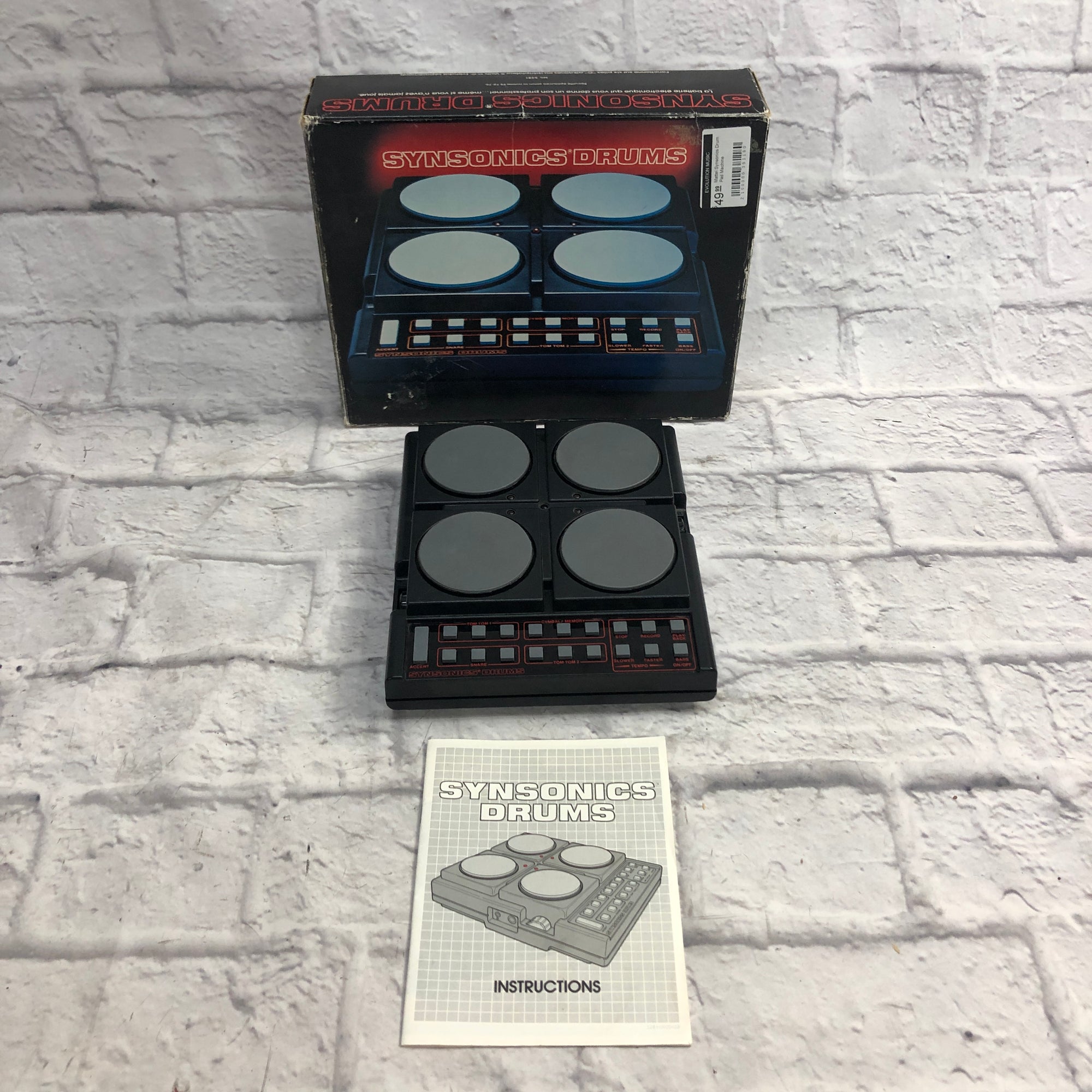 Mattel Synsonics Drum Pad Machine