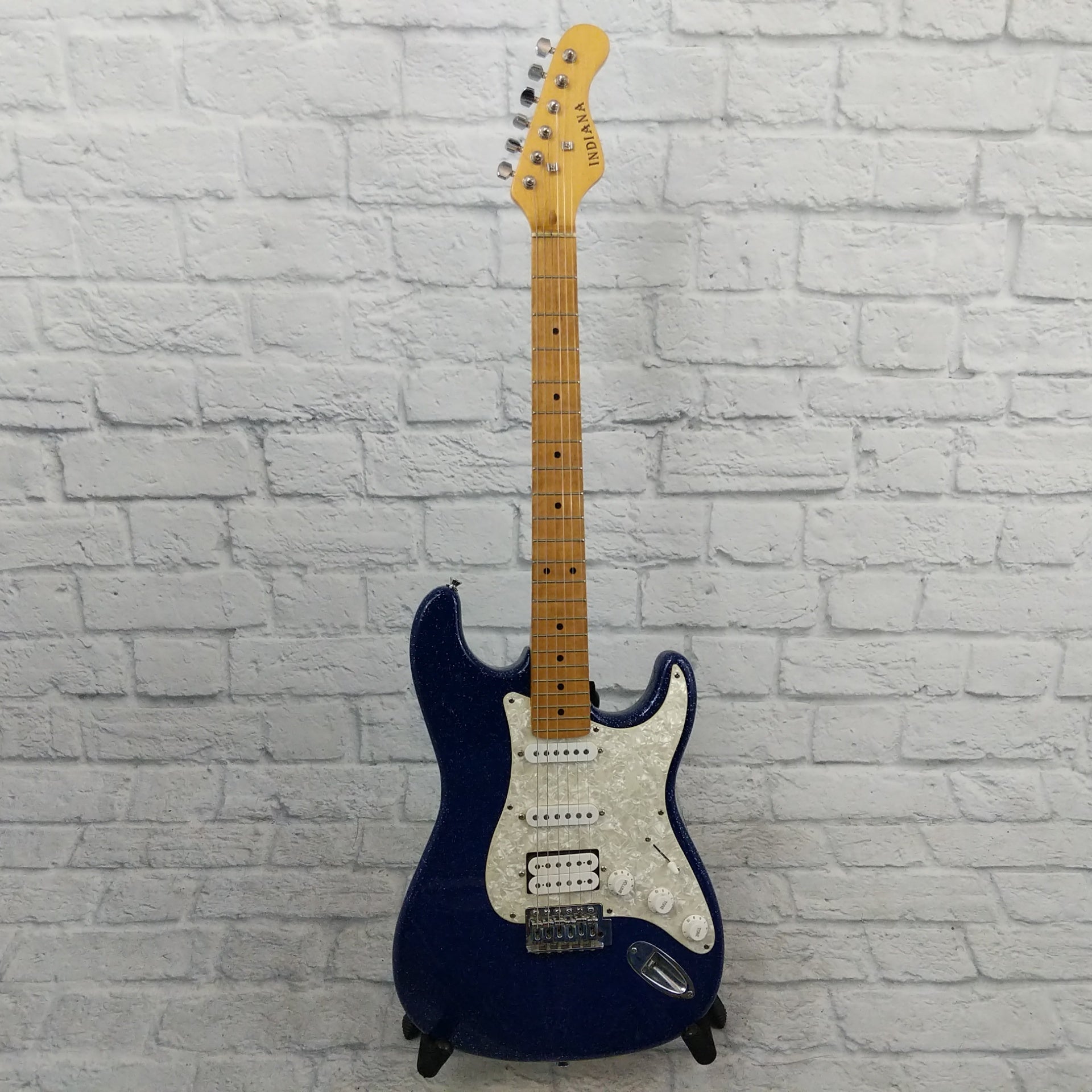 Indiana SSH Stratocaster Sparkle Blue