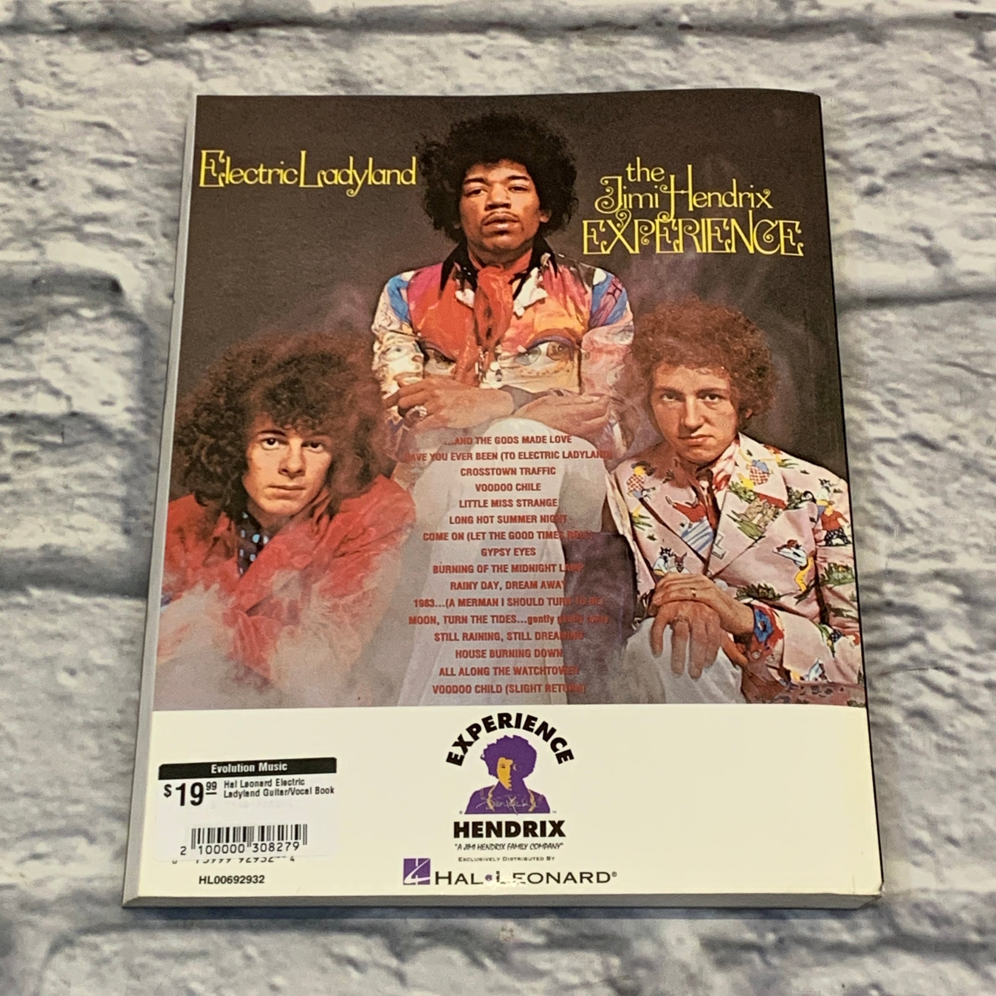 Hal Leonard Electric Ladyland Guitar/Vocal Book
