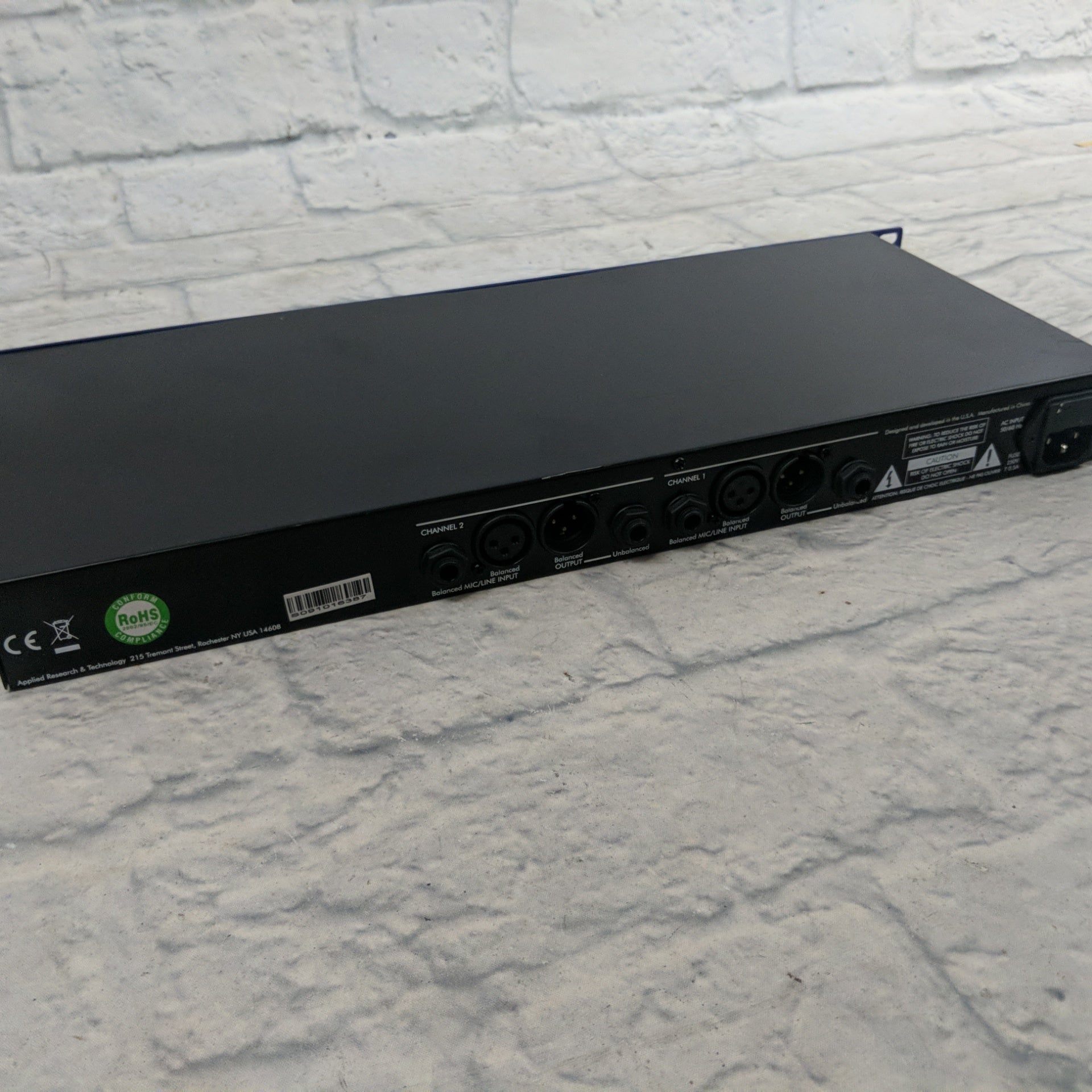 ART TPS II 2-Ch V3 Valve Voicing Variable Impedance Tube Microphone Preamp