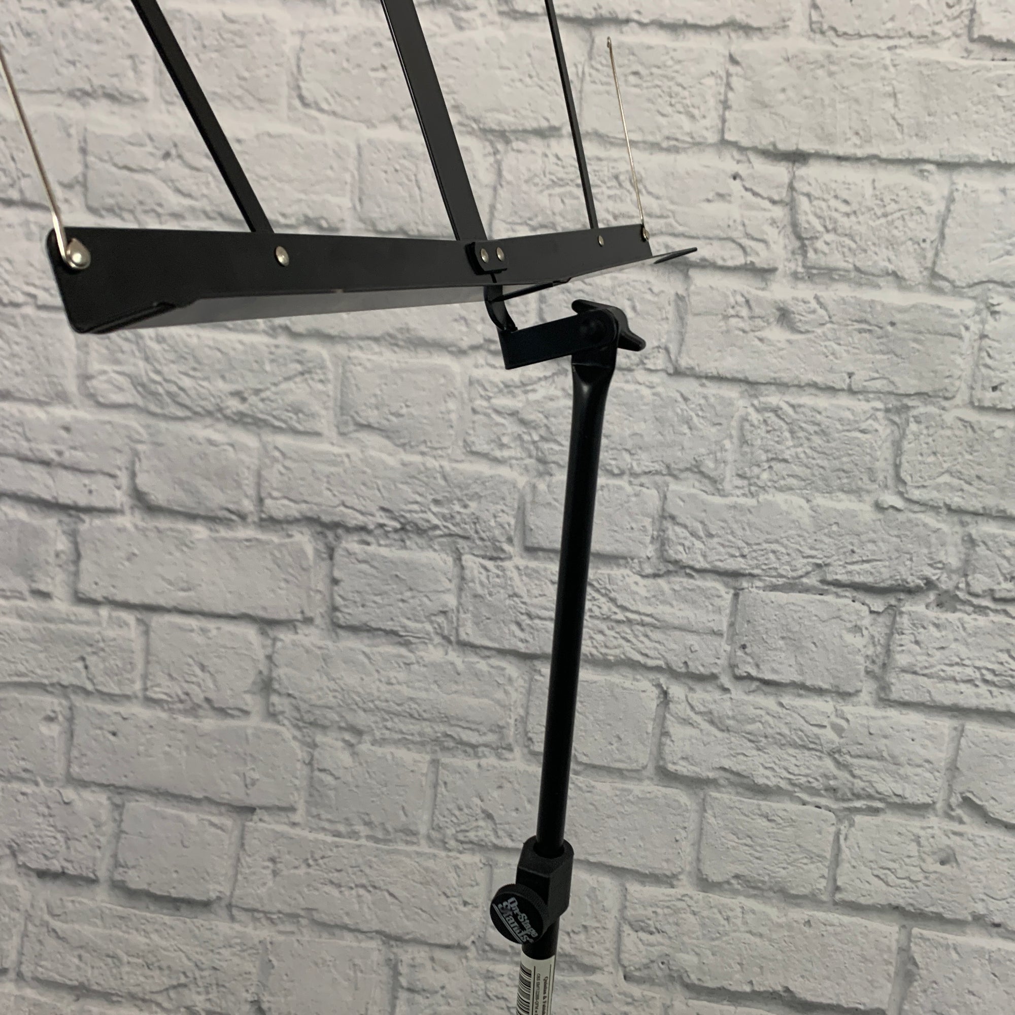 On Stage Stands Folding Music Stand
