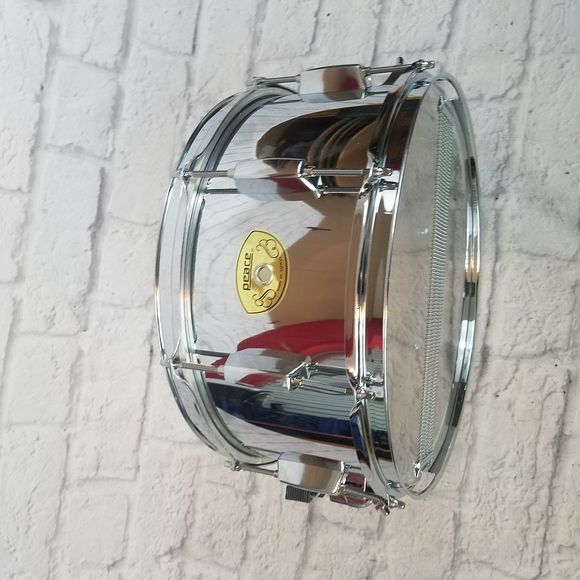 Peace 14 X 6.5 8 Lug Snare Drum
