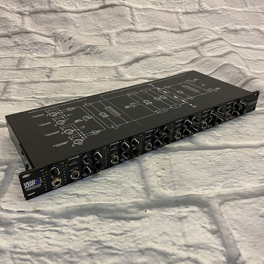 Art Head Amp 6 Headphone Amp Rack Unit