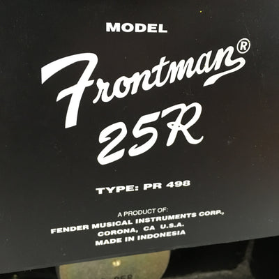 Fender Frontman 25R Combo Amp