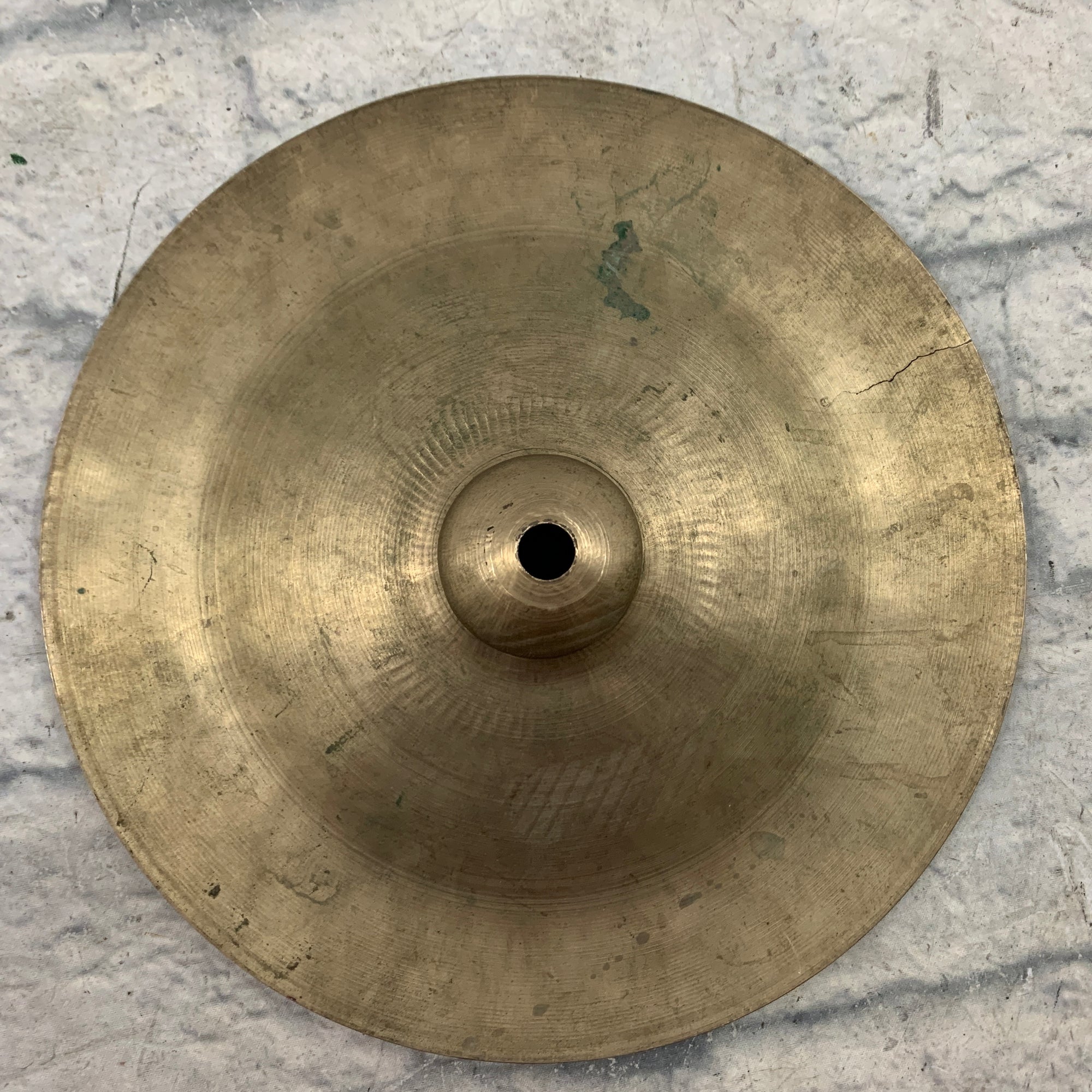 Unknown 9.5" China Cymbal - CRACKED