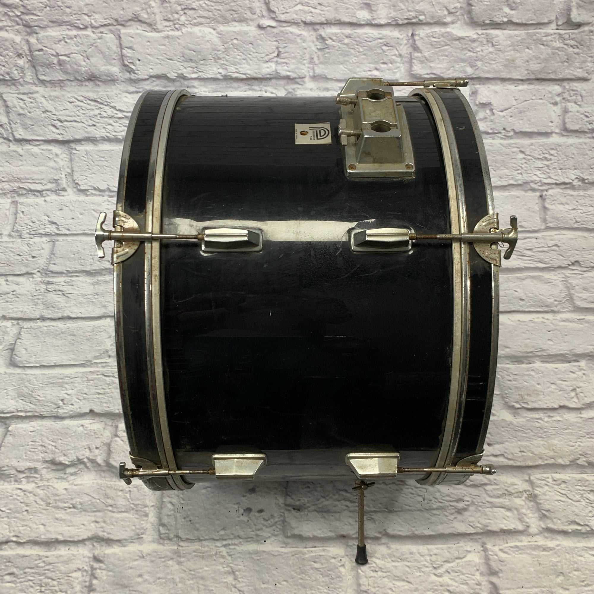 Percussion Plus 5-Piece Drum Kit Black