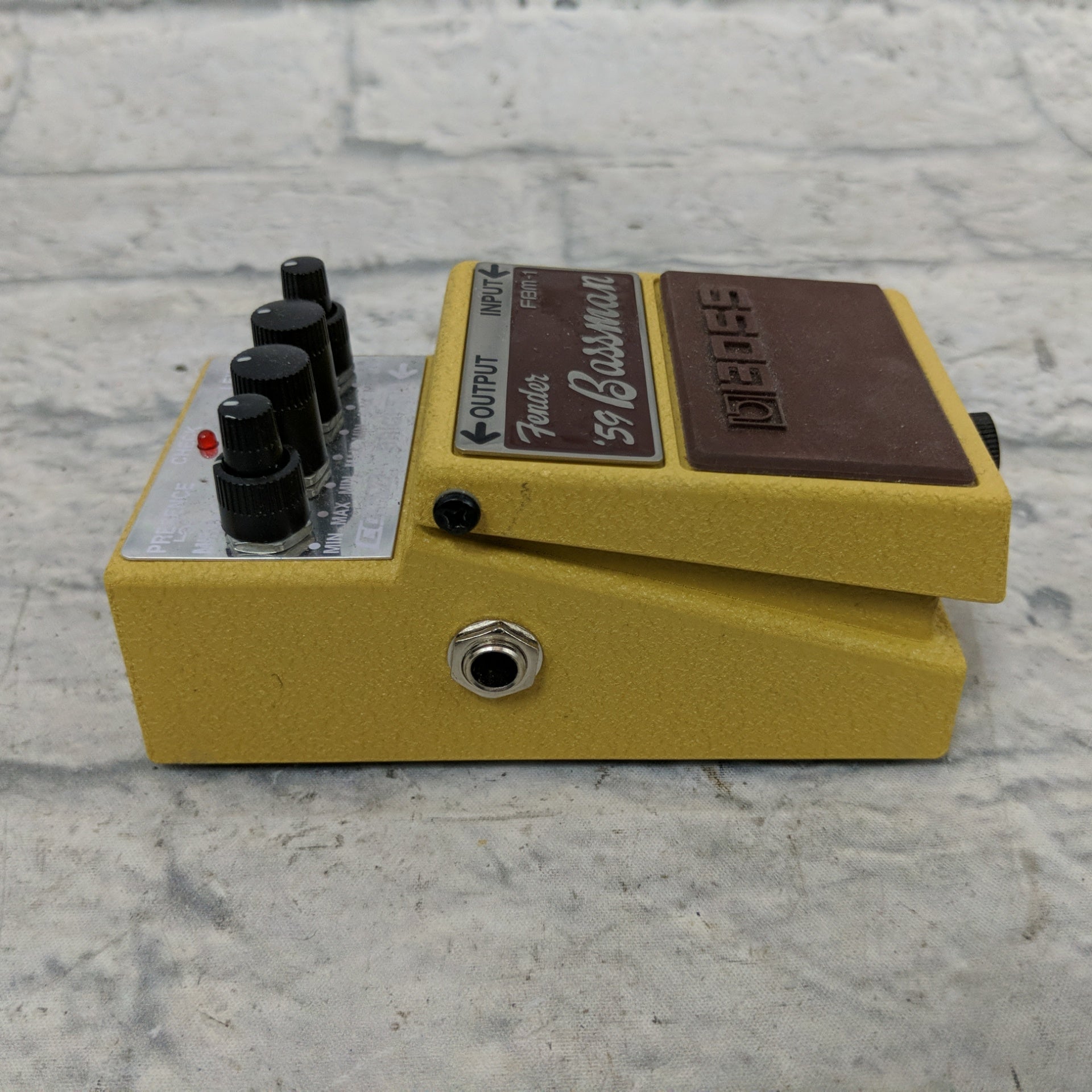 boss fbm 1 fender bassman pedal Boss FBM-1 Fender Bassman Overdrive Pedal