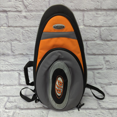 Gig Trumpet Backpack Gig Bag Case - Black and Orange